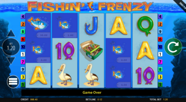 fishin frenzy demo